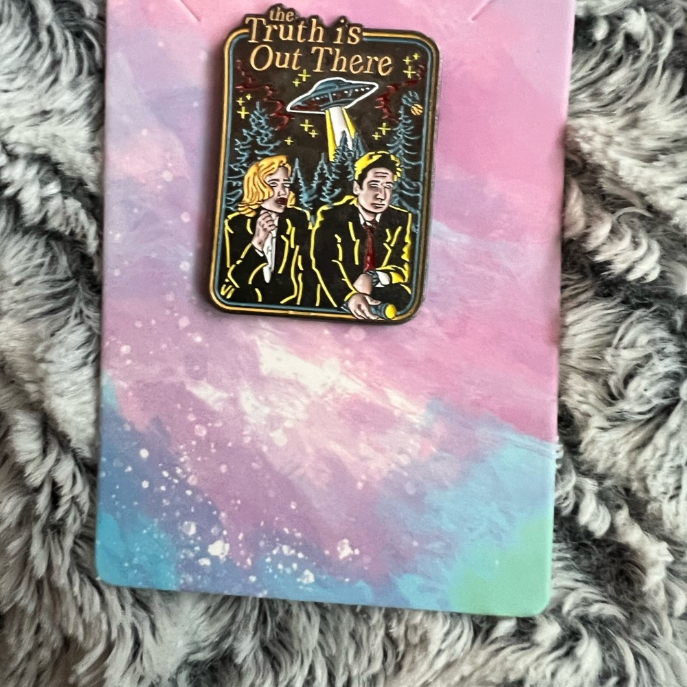 X-Files pin